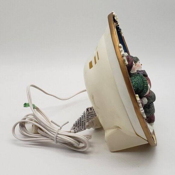 Snowmen A Circle of Friends Vintage Resin Lighted Christmas Decor Display - Picture 4 of 11